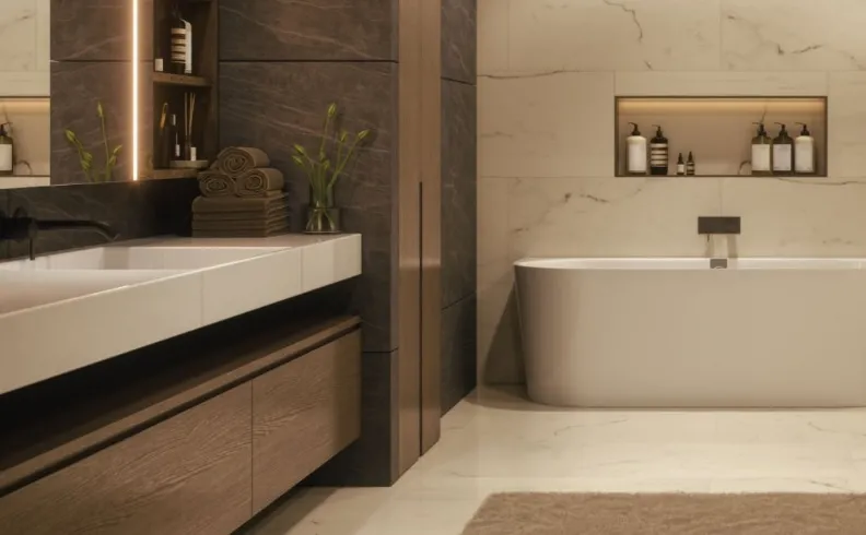 Czy wiszące meble łazienkowe sprawdzają się lepiej niż stojące?